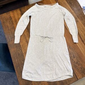 Prana Soft Gray Knit Top